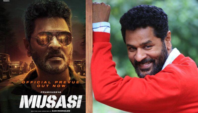 Actor Prabhu deva new movie titled musasi special prevue out now ans