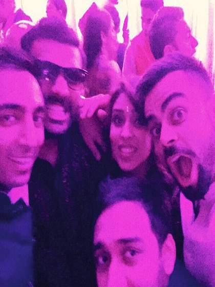 Virat Kohli and Ritika Sajdeh