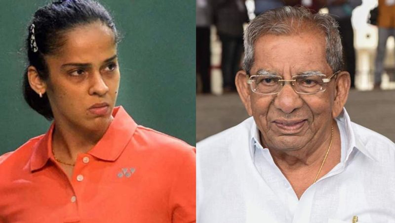 Women are doing well in all fields. London Olympic medalist star shuttler Saina Nehwal slams Congress leader Shamanur Shivashankarappa  RMA