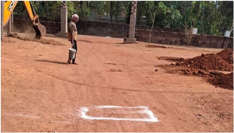 Temple administration dig pits in ground to stop youths playing cricket in Kanhangad