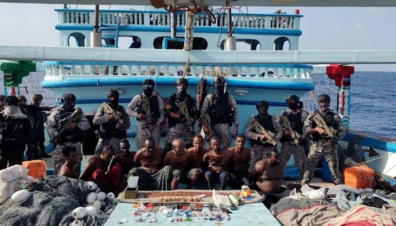 Indian Navy to transfer 9 Somali Pirates after intercepting hijacked Iranian vessel AJR