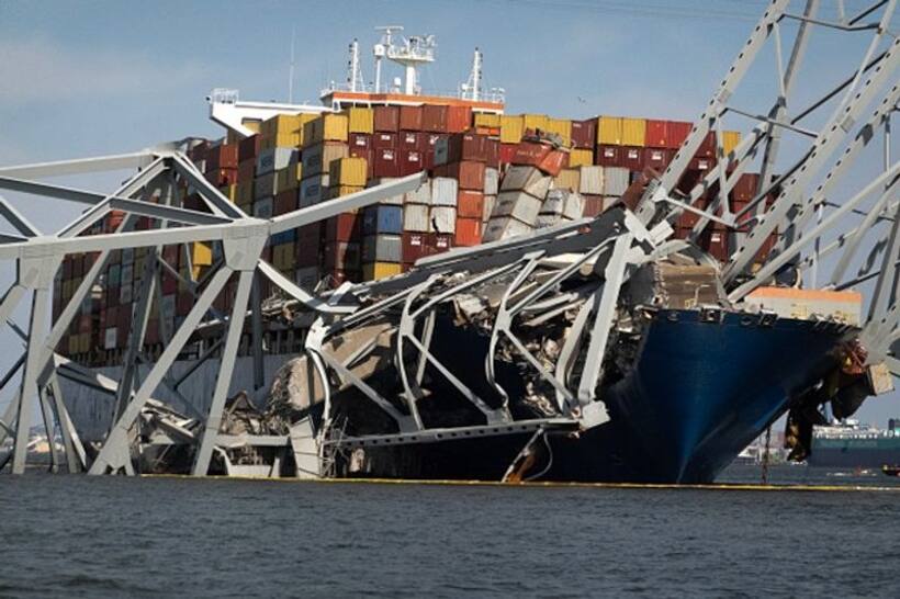 5 days on, Indian crew still aboard ship that crashed into Baltimore's Francis Scott Key Bridge; here's why