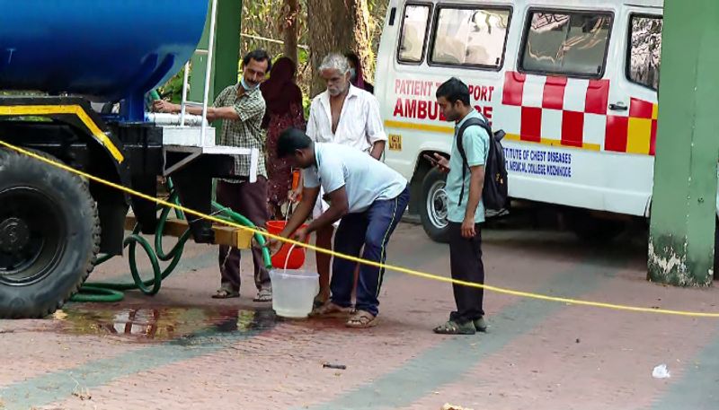 no water supply in trivandrum due to repair delay 