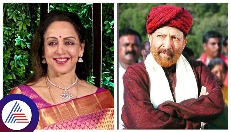 Do not hesitate to act with my wife hema malini says actor dharmendra to Vishnuvardhan srb