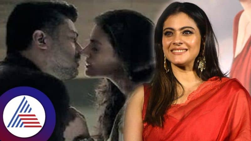 Bollywood actress Kajol Devgan breaks No kissing rules for the trail film vcs