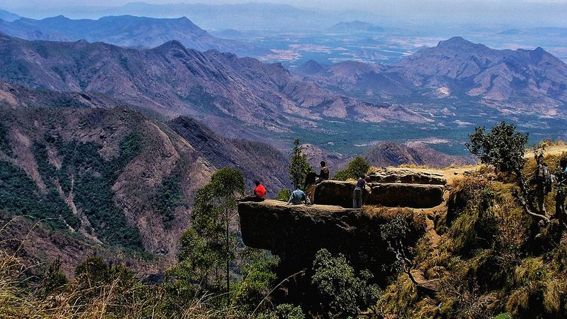 Kodaikanal Vattakanal Selfie: Youth falls into 100 feet ditch from Dolphin Nose Rock sgb