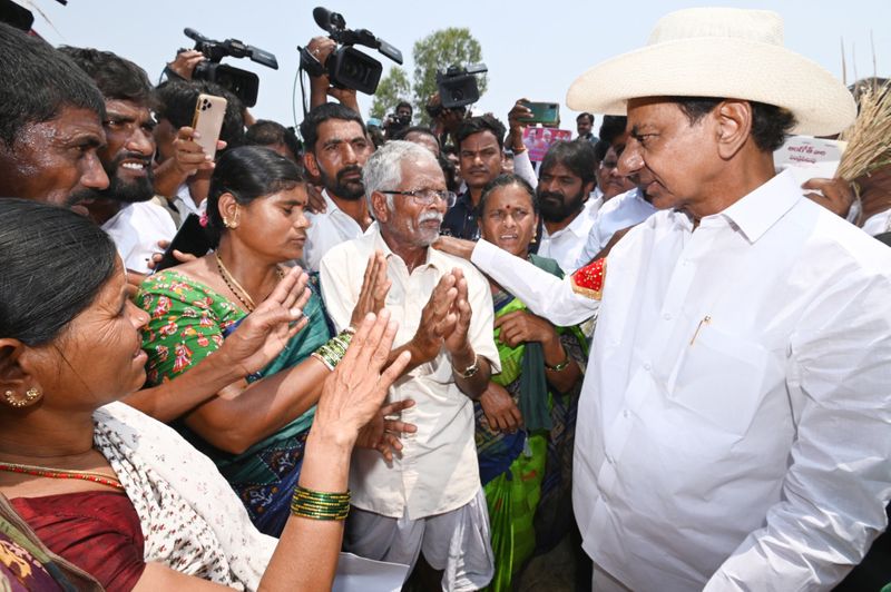 Not a single acre of land has dried up during BRS regime: KCR..ISR