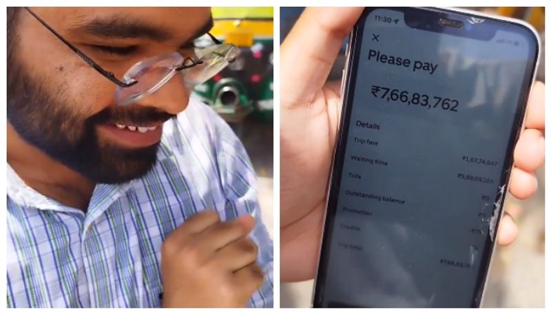 'Did you descend from Mars?' Delhi man asks friend for getting Rs 7.66 crore UBER bill! (WATCH) vkp