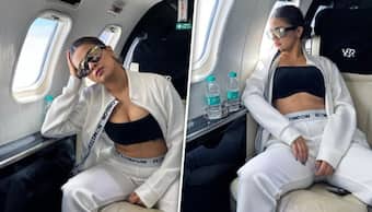 Avneet Kaur trolled for posing inside private jet; one netizen says, 'Rent A Plane Just To Show Off'