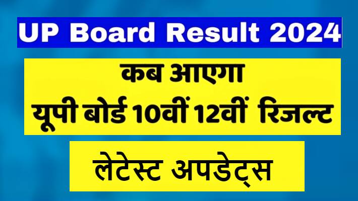 UP Board Result 2024 date