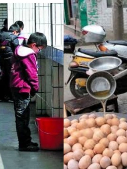 यूरिन में उबाल कर खाते हैं अंडे, स्कूलों में इकठ्ठा होता है पेशाब