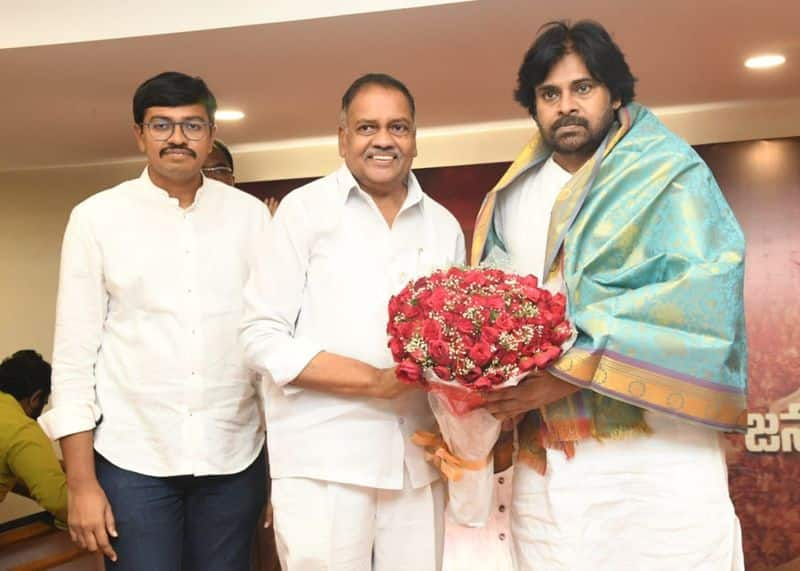 Mandali buddha prasad joins in Jana sena lns