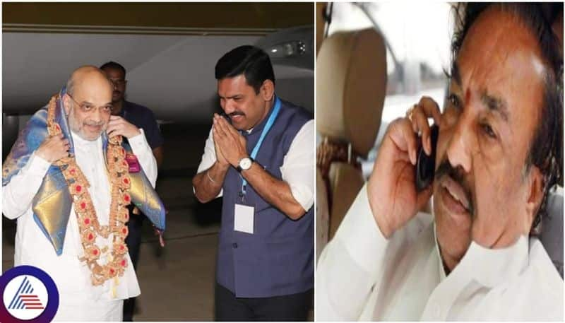 Union Minister Amit Shah called to KS Eshwarappa and told him to come to Delhi sat