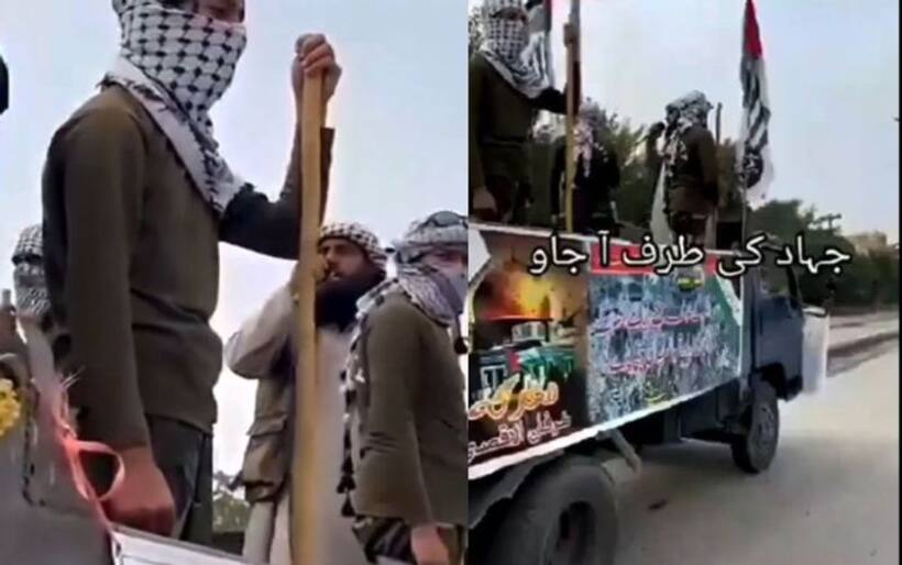 Pakistan exposed! Jaish e Mohammad recruits for jihad in broad daylight in PoK (WATCH)