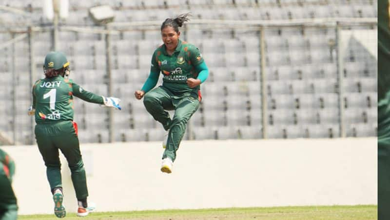 The 21-year-old Bangladesh's young player Fariha Trisna took a hat-trick of wickets in T20 cricket, BAN vs AUS RMA