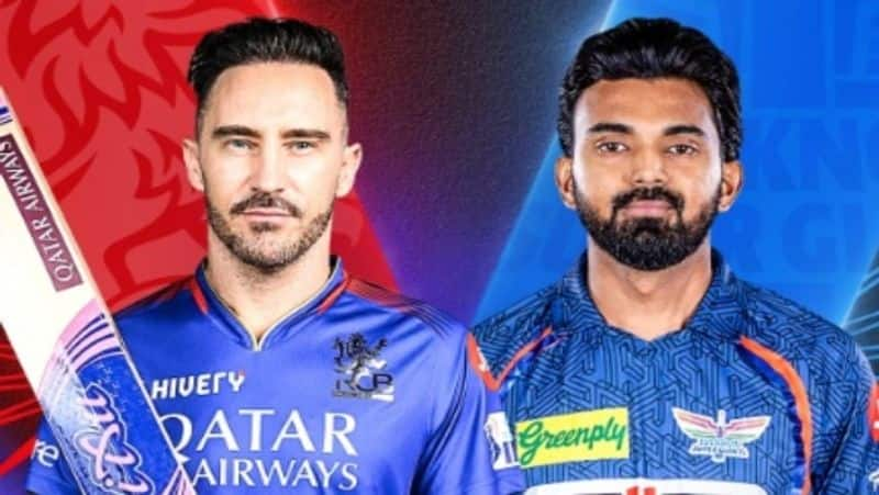 Royal Challengers Bengaluru won the toss and Choose to bowl first against Lucknow Super Giants in 15th IPL 2024 Match at M Chinnaswamy Stadium rsk