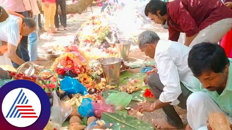 Chikkamagaluru drought Special worship by farmers for rain