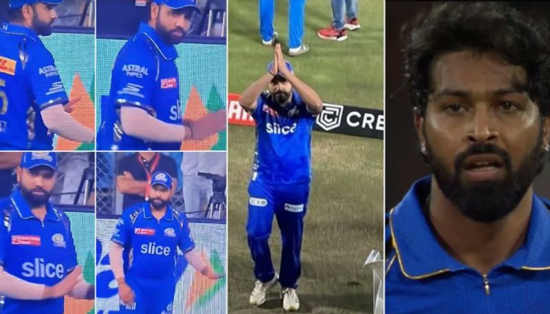 watch video rohit sharma requests mumbai indians fans to stop booed hardik pandya