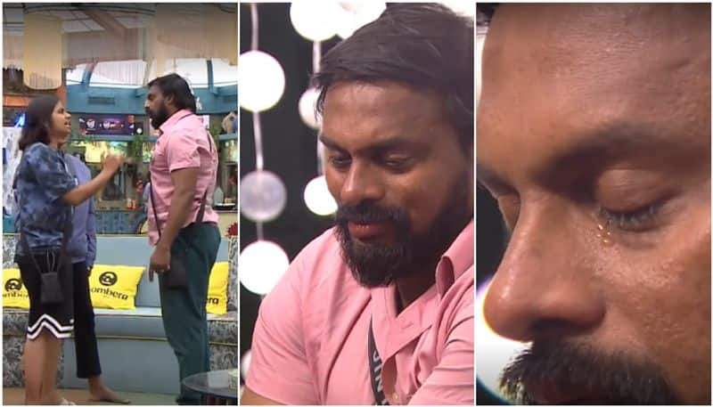 bigg boss malayalam season 6 jinto make trouble in house after that he cries infront of bigg boss vvk