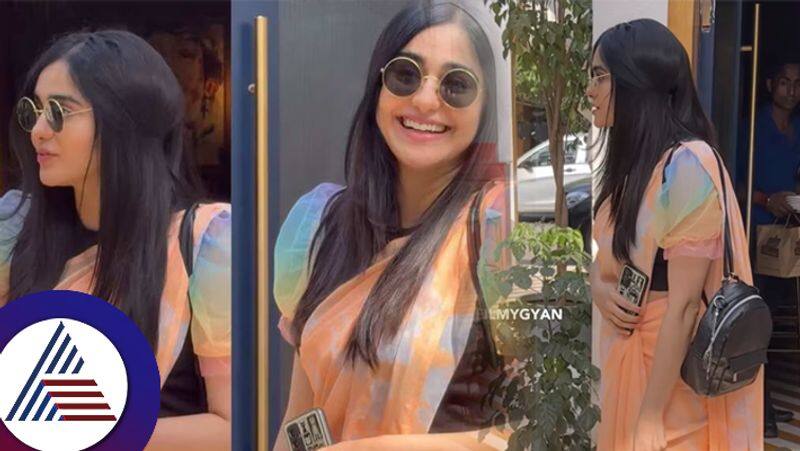 Adah Sharma Wore Her Grandmothers Orange Hued Saree Worth Rs 15 Leaving Netizens In Shock suc