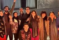 Katrina Kaif embraces Vicky Kaushal; poses with Sara Ali Khan, Veer Pahariya, and others in UNSEEN picture ATG