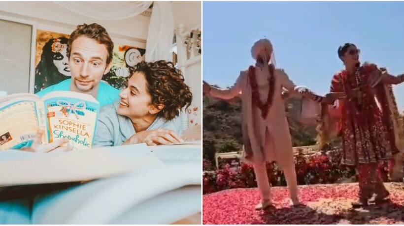 WATCH  Taapsee Pannu, Mathias Boe's joyous wedding moments caught on leaked video