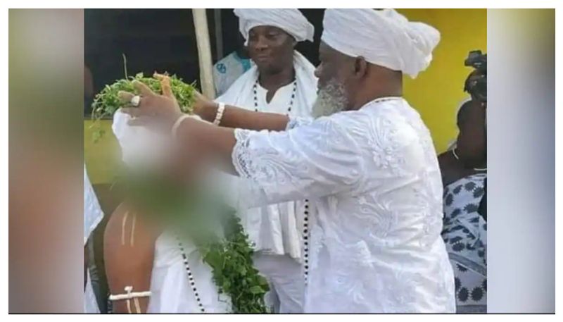 63 Year Old influential  Priest Marries 12-Year-Old Girl In Ghana, erupt controversy 