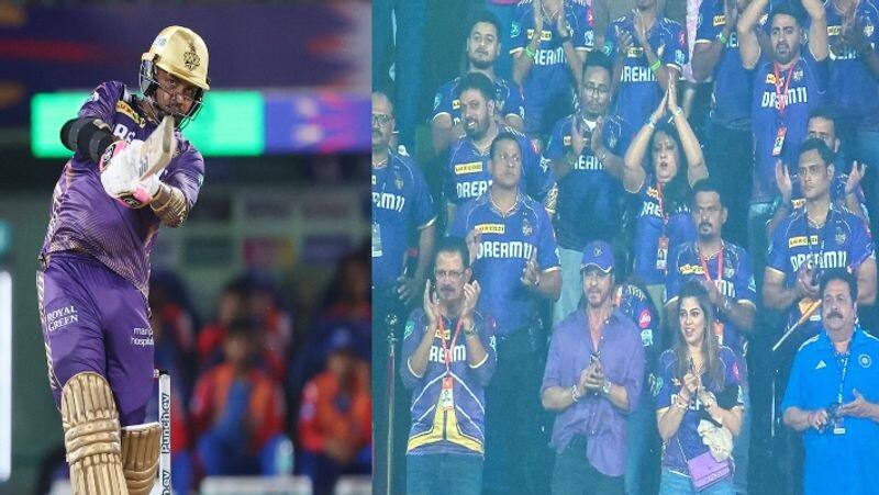 After Sunil Narine scored 85 runs for the Kolkata Knight Riders against Delhi Capitals, everyone including Shah Rukh Khan giving standing ovation rsk