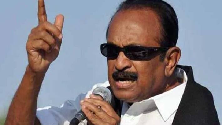 mdmk general secretary vaiko condemns pm narendra modi vel