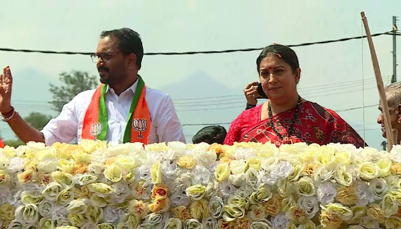 Lok Sabha Election 2024: 'Is Rahul Gandhi ashamed of ally IUML': Smriti Irani targets Congress in Wayanad anr