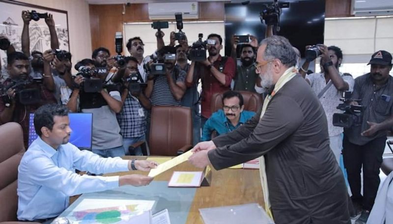 Lok Sabha Elections 2024: NDA candidate Rajeev Chandrasekhar files nomination from Thiruvananthapuram anr