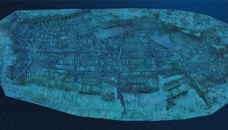 Hydrus  underwater drone discovers century old vessel from ship graveyard in indian ocean 