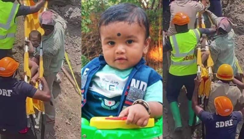 Vijayapura Borewell Tragedy After 20 hours of rescue 2 Year Old Boy satwik Saved san