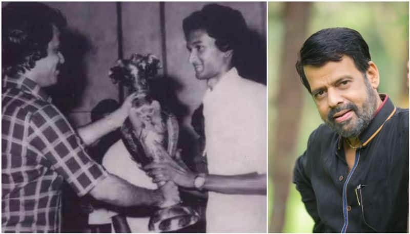 balachandra menon share rare picture with director blessy on social media gone viral vvk