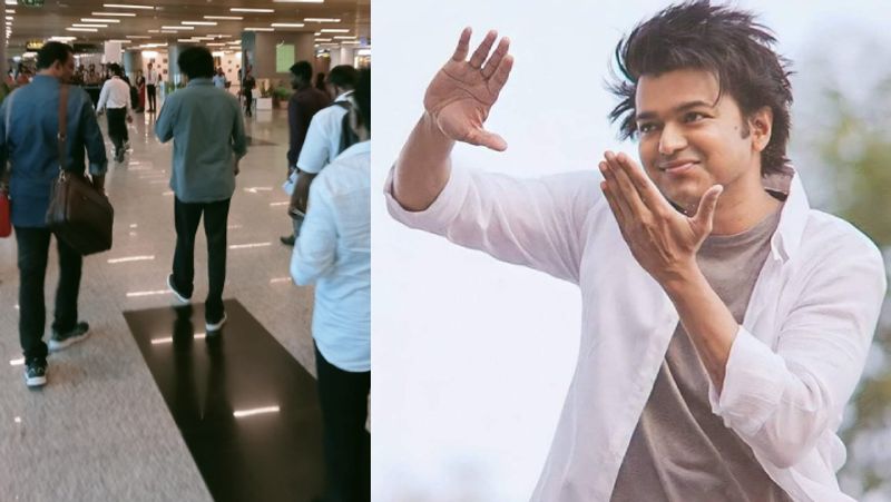 Thalapathy Vijay travel to Dubai for GOAT movie Final schedule Shooting gan