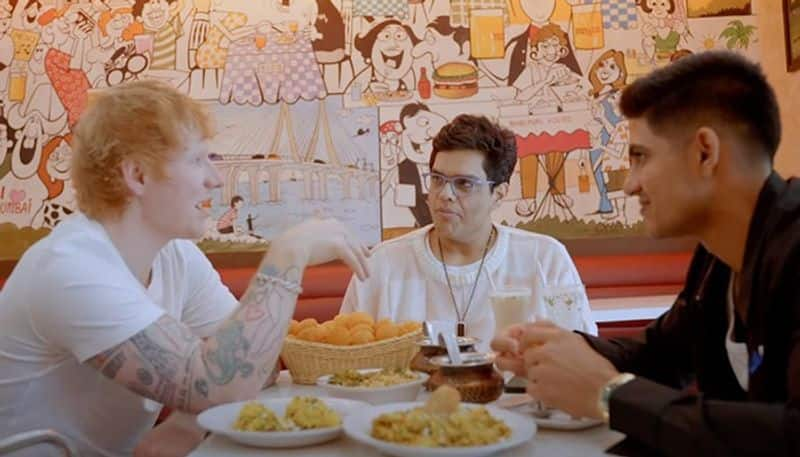 cricket 'I'm single': Shubman Gill tells Ed Sheeran in fun chat, pop icon reveals love for butter chicken (WATCH) osf