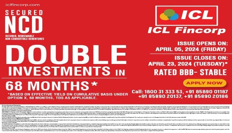 icl fincorp secured ncd public issue april 2024