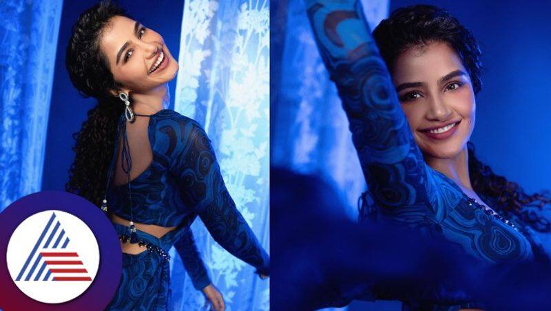 Actress Anupama Parameswaran In a Stunning Ocean Blue outfit See Her Pics gvd