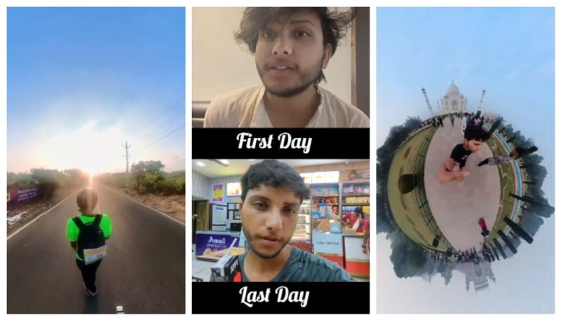 video of  Manali to Kanyakumari on a skateboard in 90 days has gone viral on social media