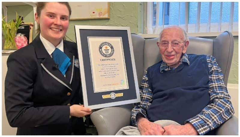 Oldest living man reveals his secret of longevity after winning the world record at the age of 111