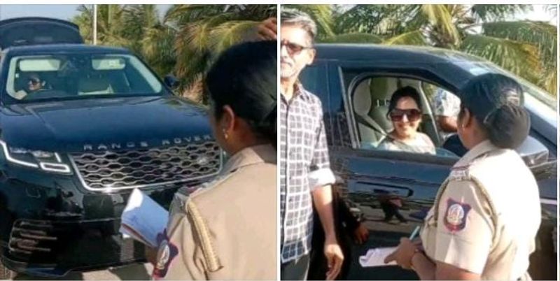 Election officials stopped actress Manju Warrier car and conducted a search KAK