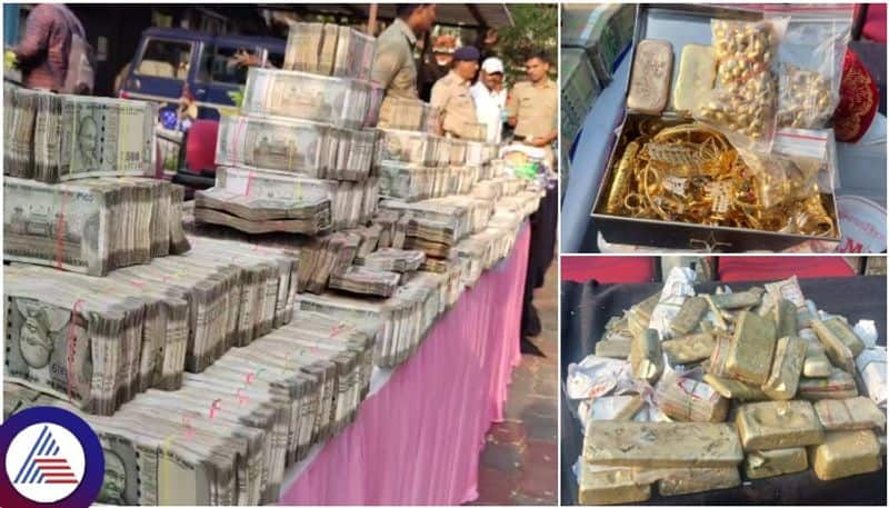 Ballari police raid on gold trader Naresh home and seize Rs 5 crore cash and 3 Kg gold sat