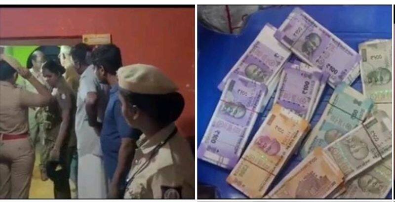 7 lakh cash was seized in the raid conducted by the flying squad on the occasion of the parliamentary elections KAK