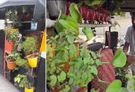 Garden in an Auto Rickshaw Ganesh Nanekars inspiring initiative of promoting environmental awareness pune iwh