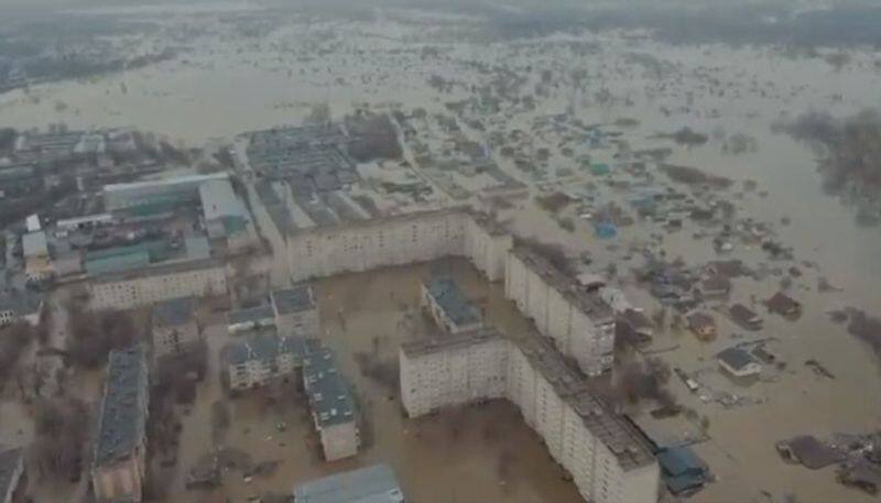 Russia floods: Over 10,000 homes inundated as melting snow swells Ural river; WATCH dramatic videos snt