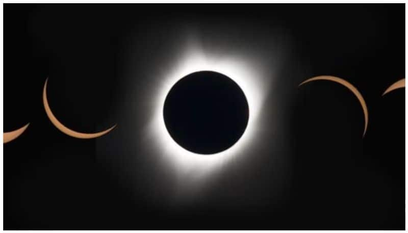 once in a lifetime Total solar eclipse begins over South Pacific