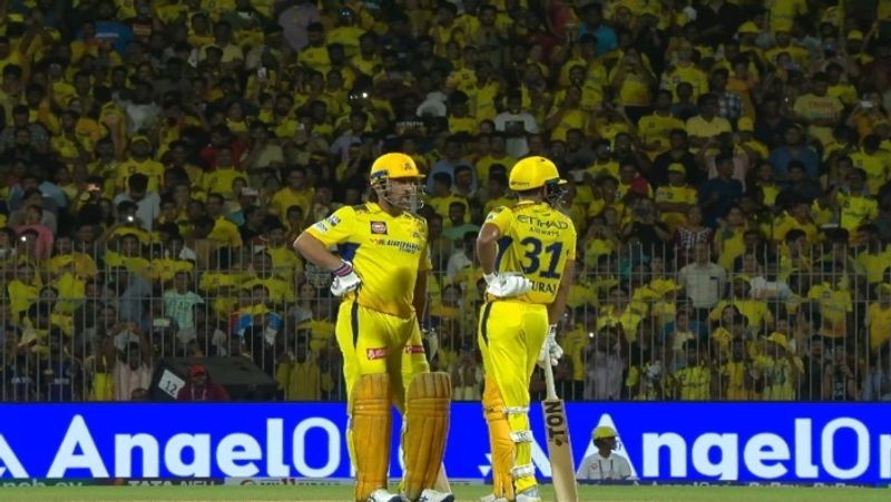 Chennai Super Kings Thrash KKR by 7 wickets in MA Chidambaram Stadium kvn