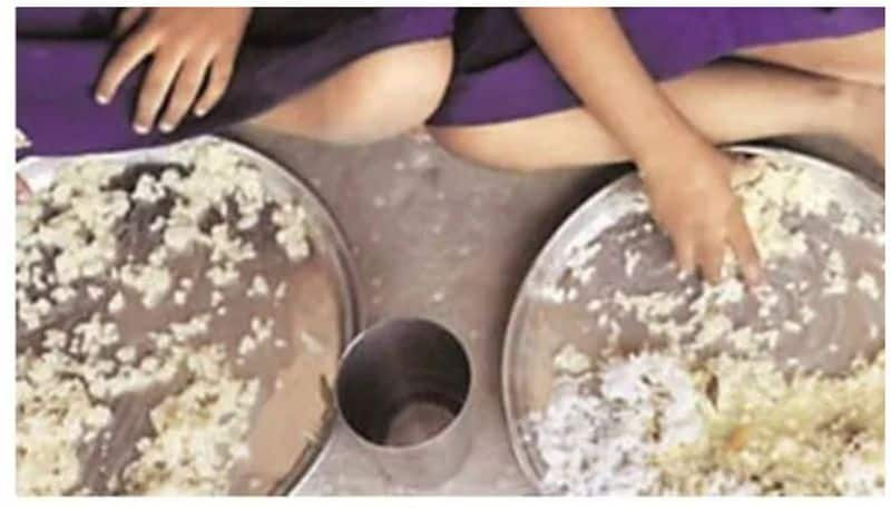 Worms insects in food supplied to anganwadi centres of Odisha