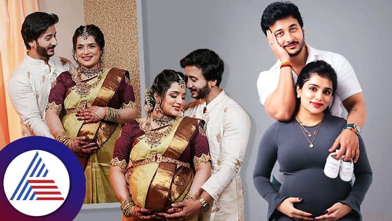 Satya serial actor Sagar Bili Gowda and Siri Raju blessed with baby girl pav