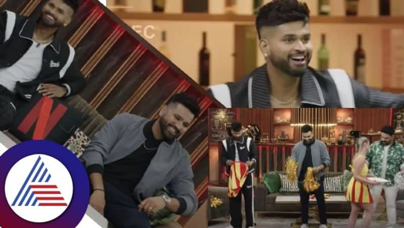 The great India Kapil Sharma Show Shreyas Iyer reveals that he waits in Facebook for the message from beautiful girl he saw at the stadium akb